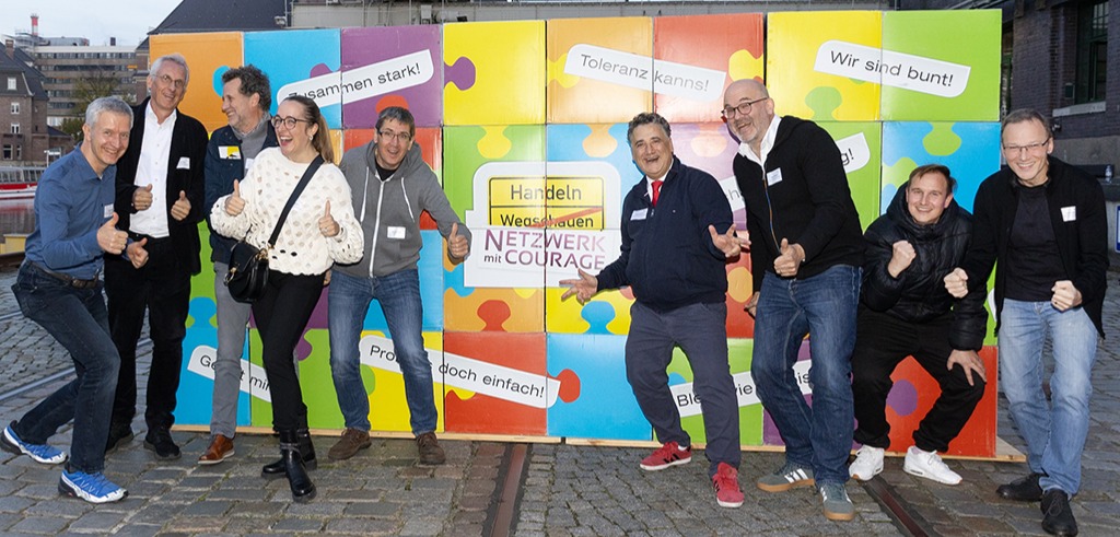 Netzwerk engagiert auf dem Fest der Demokratie